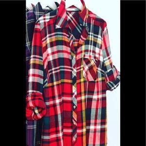 Maurices plaid button down